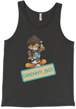 tracer with text Tank Top