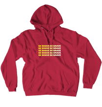 Be Brave Hoodie GOLD (No-Zip/Pullover)