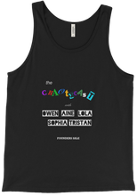 The Chaoticast Logo FOUNDERS TANK TOP (Dark Mode)