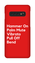 Guitar Techniques Samsung Phone Case