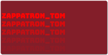 zappatron_tom XXL Gaming Mousepad