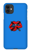 Hitmarker on the Lips iPhone Phone Cases