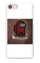 cracked__zach iPhone Phone Cases