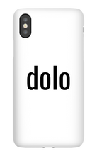 qt_dolo iPhone Phone Cases