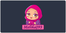 MelikaJ93 Logo XXL Gaming Mousepad