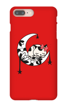 Sleeping on the Moon iPhone Phone Cases