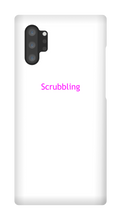 Simple Scrubbling Samsung Phone Cases