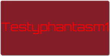 Testyphantasm1 Jumbo Gaming Mousepad