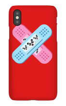 deranged_panda iPhone Plaster Panda Phone Cases
