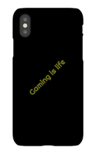 Gaming is life iphone phone case