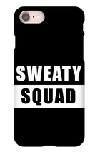 Sweaty Squad iPhone Case (Invert Theme)