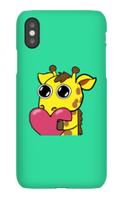 lexxlegion heart giraffe iPhone Phone Cases