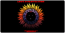 deskmat love and protection blk