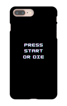 press start or die iphone case