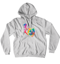 Hex Tie Dye Hoodies (No-Zip/Pullover)
