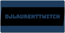 djlaurenttwitch XXL Gaming Mousepad