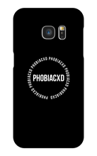 PhobiacXD White Text Samsung Case