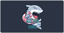 Cora Shark XXL Gaming Mousepad