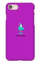 Girly Wizard Man iPhone Case
