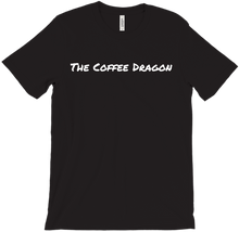 The Coffee Dragon text dark colors T-Shirts