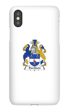 Davidson family Crest iPhone Phone Case