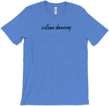 colleendauncey t-shirt - black logo (unisex)