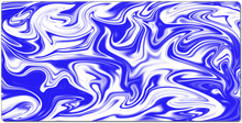 XXL Gaming Mousepad white with blue swirl