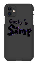 Curly's Simp iPhone Phone Cases