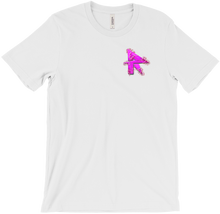ROSSIE46V2 TEE PINK LOGO