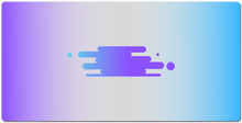 Purple Blue Fade Custom Mousepad