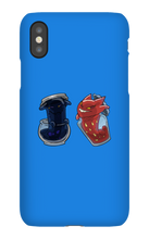 Red and Blue iPhone Phone Cases