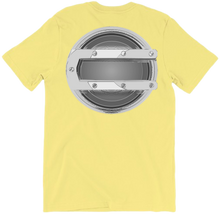 Chrome Faded T-Shirt(Back) Plain Front