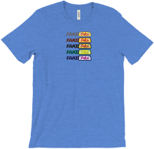 Fake Taksi Kleuren van de Kaart T-Shirts