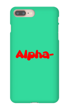 Alpha- iPhone Phone Case