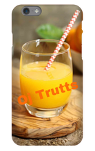 Oj Trutts Orange Juice iPhone Cases