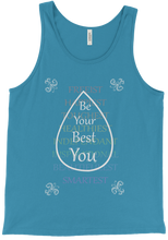 Be Your Best You Tank Top (WHT ink)