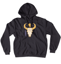 Moo Skull Hoodies (No-Zip/Pullover)