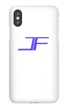 J F logo iPhone Phone Cases