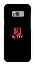 NLWITTY Logo Samsung Phone Case - Black