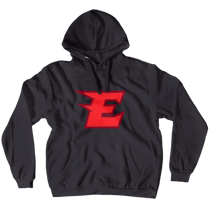 Felpa Emax Logo Grande tema rosso(No-Zip/Pullover)