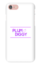 plumdiggy iPhone Phone Cases