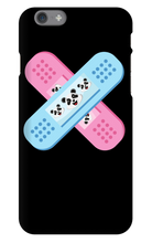 deranged_panda iPhone Plaster Panda Phone Cases