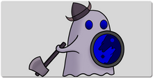ghostlymfdagger XXL Gaming Mousepad