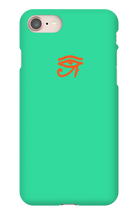 Eye Of Horus iPhone Case (Orange)
