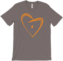 Burning Orange Heart T-Shirts