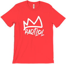 camiseta logo blanco raqtlol