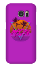 MoN's Synthwave Logo Samsung Phone Case