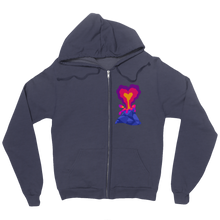 Volcano Luv Zip Up Hoodie