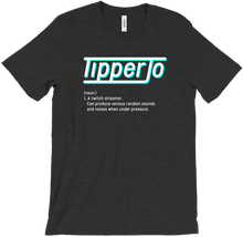 TipperJo Definition White on Blue (Black&Heather)