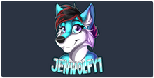 jenwolfy1 XXL Gaming Mousepad